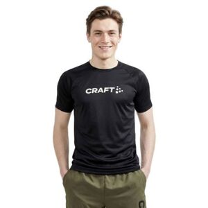 Férfi rövid ujjú edzőpóló CRAFT CORE ESSENCE LOGO TEE M kép