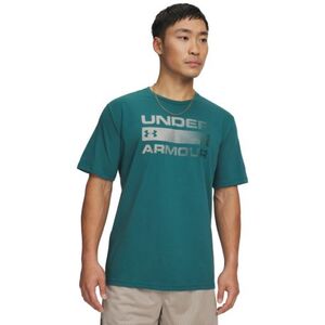 Férfi rövid ujjú póló UNDER ARMOUR UA TEAM ISSUE WORDMARK SS-GRN kép