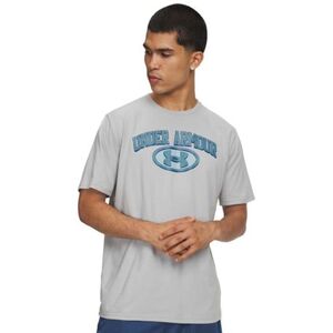 Férfi rövid ujjú póló UNDER ARMOUR UA M WM Locker Tag SS-GRY kép