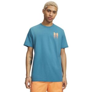 Férfi rövid ujjú póló UNDER ARMOUR UA M BLUR LOGO SS-BLU kép