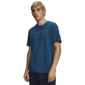 Férfi rövid ujjú póló UNDER ARMOUR UA M BLUR WM SS-BLU kép