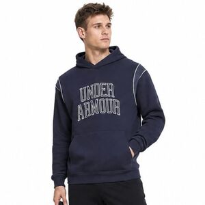 Férfi melegített kapucnis pulóver UNDER ARMOUR UA Rival Fleece Nov Hoodie-NVY kép