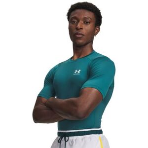 Férfi rövid ujjú kompressziós póló UNDER ARMOUR UA HG Armour Comp SS-GRN kép