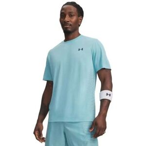 Férfi rövid ujjú edzőpóló UNDER ARMOUR UA Tech Play Short Sleeve-BLU kép