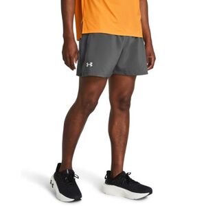 Férfi edzőnadrágok UNDER ARMOUR UA LAUNCH 5 inch SHORTS-GRY kép