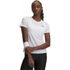 Női rövid ujjú edzőpóló UNDER ARMOUR Tech Mesh SS-WHT kép