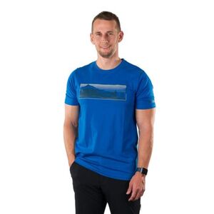 Férfi rövid ujjú túrázó póló NORTHFINDER BARTOLOM-281blue kép