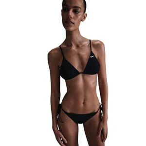 Női fürdőruha felsőrész NIKE SWIM Essential Black kép