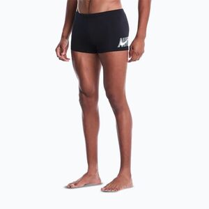 Férfi úszó boxeralsók NIKE SWIM Logo Graphic Black kép