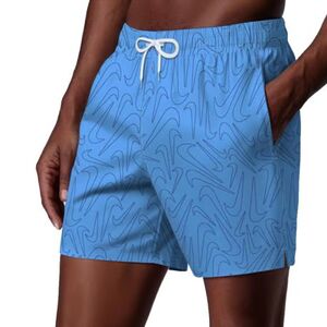 Férfi fürdőnadrág NIKE SWIM Breaker Logofetti 5 university blue kép
