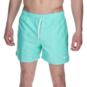 Férfi fürdőnadrág NIKE SWIM Breaker Logofetti 5 BLEACHED TURQ kép