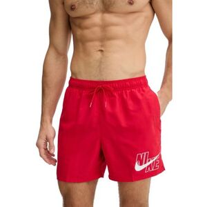 Férfi fürdőnadrág NIKE SWIM Logo Lap 5 UNIVERSITY RED kép