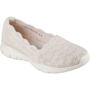 Női balerina cipők (szabadidő lábbeli) SKECHERS Seager Highherself W natural kép