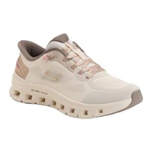 Női szabadidőcipők SKECHERS Glide Step Pro Puremotion Slip-Ins W natural brown kép