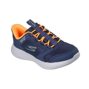 Fiú szabadidőcipők SKECHERS Go Run 400 V2 Slip-Ins K navy orange kép