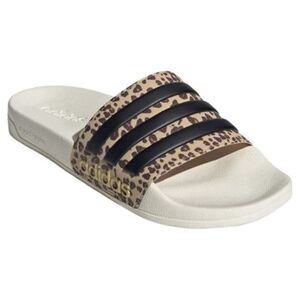 Női papucsok (strandcipők) ADIDAS Adilette Shower W off white core black magic beige kép