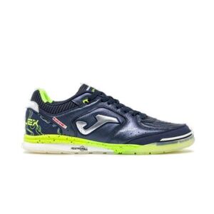 Férfi teremfoci cipők JOMA Top Flex Rebound 2603 M IC navy blue fluorescent green kép