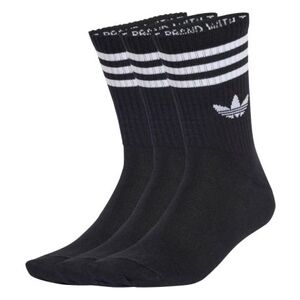 Zoknik ADIDAS ORIGINALS 3 PACK-CREW S BLACK BLACK BLACK kép