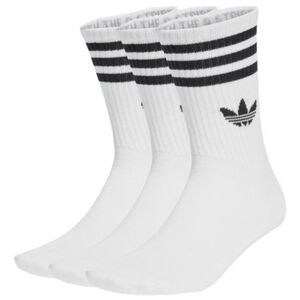 Zoknik ADIDAS ORIGINALS 3 PACK-CREW S 3P-WHITE WHITE WHITE kép