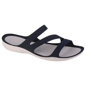 Női papucsok (strandcipők) CROCS Swiftwater Sandal W navy white kép