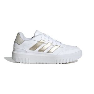 Női szabadidőcipők ADIDAS Courtblock Bold W cloud white cyber metalic orbit grey kép
