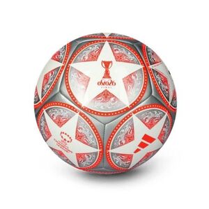 Futball labda ADIDAS WUCL CLB SILVMT RED WHITE kép