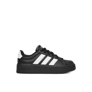 Női szabadidőcipők ADIDAS Streettalk Bold W core black cloud white matte gold kép