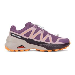 Női terepfutó cipő SALOMON Speedcross Peak W concord grape dawn pink nectarine kép