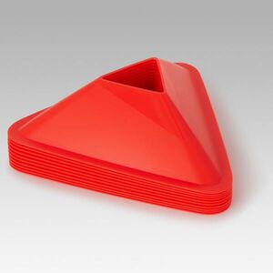 Kipsta Bója futballedzésre Essential, narancssárga, 10 db kép