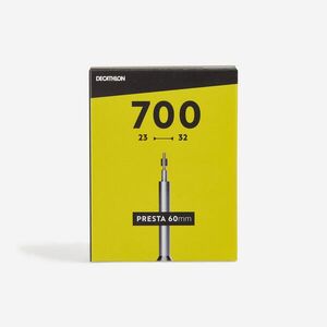 Decathlon Gumibelső 700x23-32, 60 mm-es Presta szeleppel kép