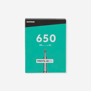 Decathlon Gumibelső 650x28/42, 48 mm-es Presta szeleppel kép