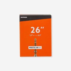 Decathlon Gumibelső, 26 x 1, 7/2, 2, 48 mm-es Presta szeleppel kép