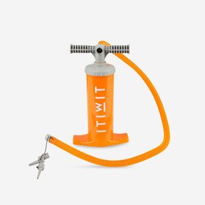 Decathlon Kétutas kézi pumpa kajakhoz, 1-3 PSI, 2x1, 1, 4 l kép