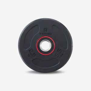 Corength Súlyzótárcsa, gumírozott fém, 2, 5 kg-os, 28 mm-es rúdhoz kép