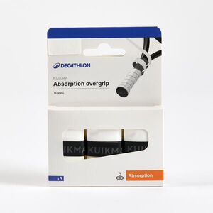 Kuikma Teniszütő fedőgrip, nedvszívó, 3 db kép