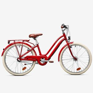 Btwin Gyerek városi kerékpár, 24", 9-12 éveseknek - Elops 900 kép