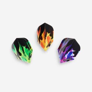 Canaveral Toll dartshoz, standard, Flames, 3x3 db kép