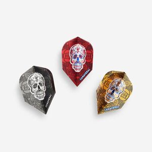 Canaveral Toll dartshoz, standard, Skulls, 3x3 db kép