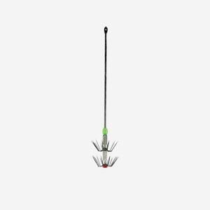 Sea Squid Fenékhorog tintahal és kalmár tengeri horgászatához, rozsdamentes acél, 15 cm kép