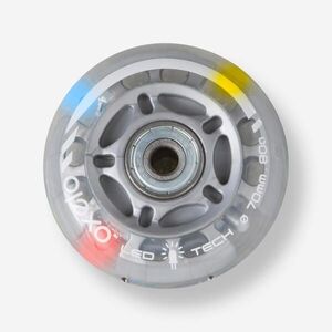 Oxelo Gyerek görkorcsolya kerék, 70 mm, 82A, világít, 2 db - FIT 3 kép