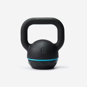 Domyos Kettlebell, részben újrahasznosított öntöttvas, gumírozott, 8 kg kép