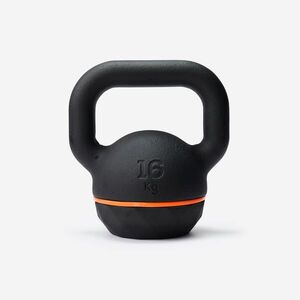 Domyos Kettlebell, részben újrahasznosított öntöttvas, gumírozott, 16 kg kép