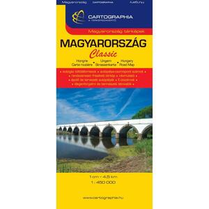 Cartographia Magyarország autótérkép Classic 1: 450 000 kép