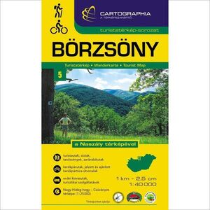 Cartographia Börzsöny turistatérkép kép