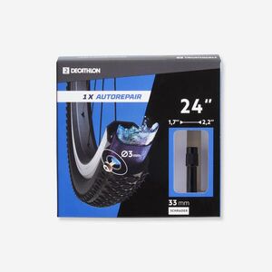 Decathlon Önjavító gumibelső, 24 x 1, 7/2, 2 autó szelepes kép
