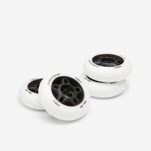 Oxelo Fitnesz görkorcsolya kerék FIT, 76 mm, 80A, 4 db, fehér kép