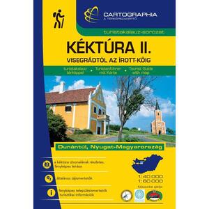 Cartographia Kéktúra II. turistakalauz (Dunántúl, Nyugat-Magyarország) kép