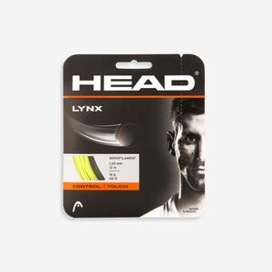 Head Teniszhúr Lynx multifilament, 1, 3 mm, sárga kép