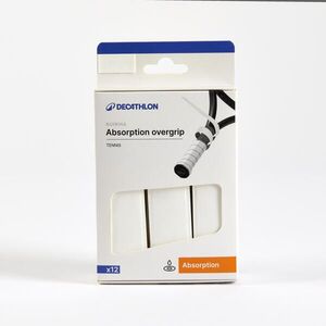Kuikma Teniszütő fedőgrip, 12 db, nedvszívó kép