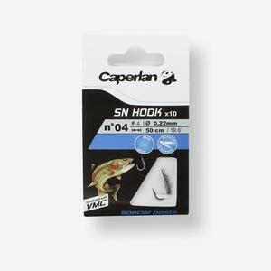 Caperlan Előkötött horog pisztráng tavi horgászatához SN Hook paste kép